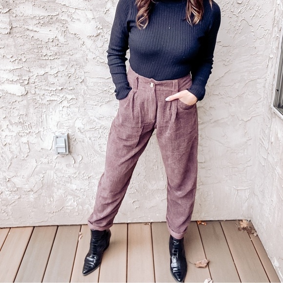 Closet Chic Pants - Corduroy Trousers